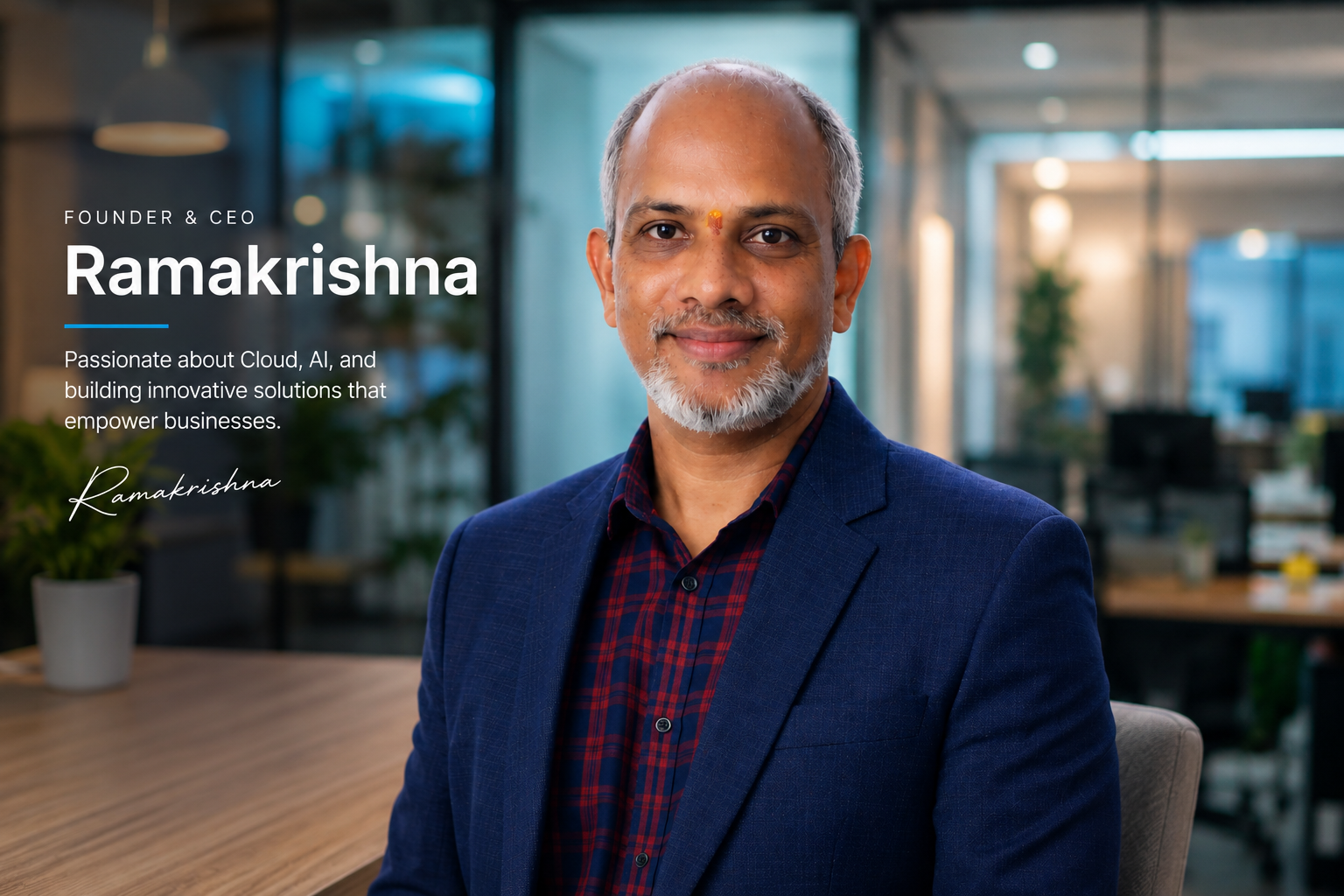 Founder & CEO of CloudKrishna